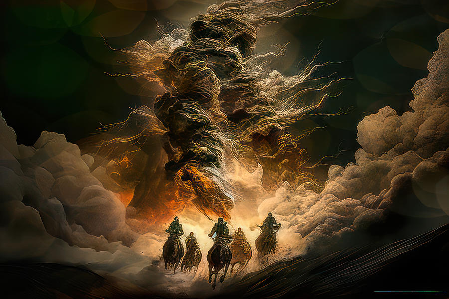 Ghost Riders In The Sky Digital Art by Brian Tarr
