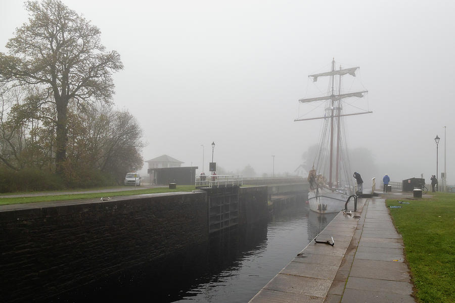 Ghost ship  Photograph by Shirley Mitchell