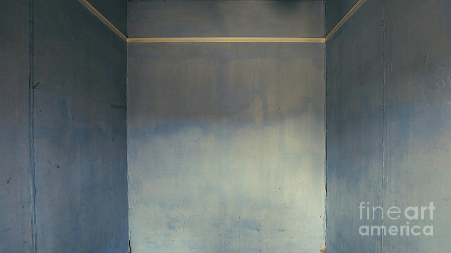 Abstract Photograph - Ghost Town Rothko Blue by Edward Fielding