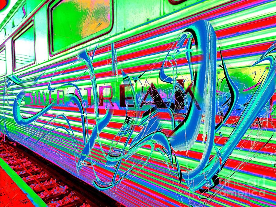 Ghost Train Digital Art by Scott S Baker