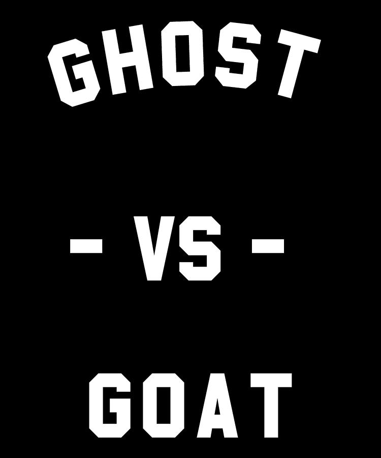 Ghost Vs Goat Digital Art by Flippin Sweet Gear