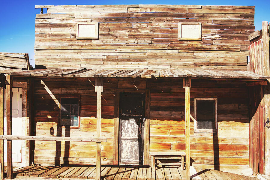 Ghost Wild West building Chloride, Arizona Photograph by Tatiana Travelways