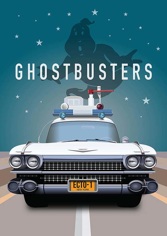 Ghostbusters - Alternative Movie Digital Art by Pamela Mazon - Fine Art ...