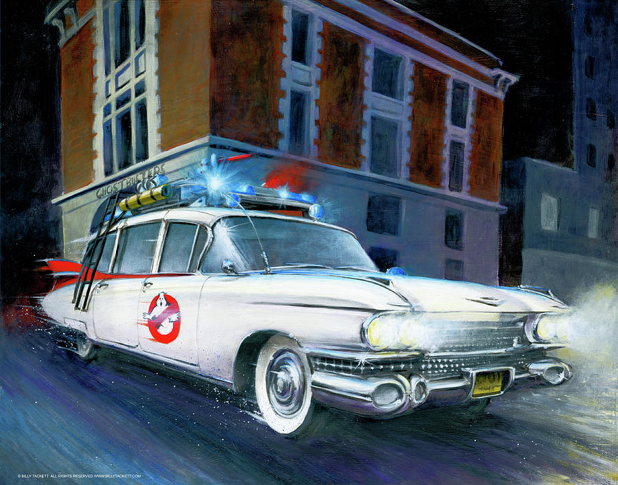 Ghostbusters Painting By Billy Tackett Fine Art America   Ghostbusters Billy Tackett 