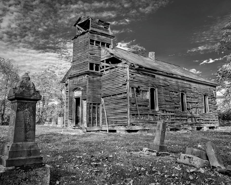 GhostChurch Photograph by Jack R Perry