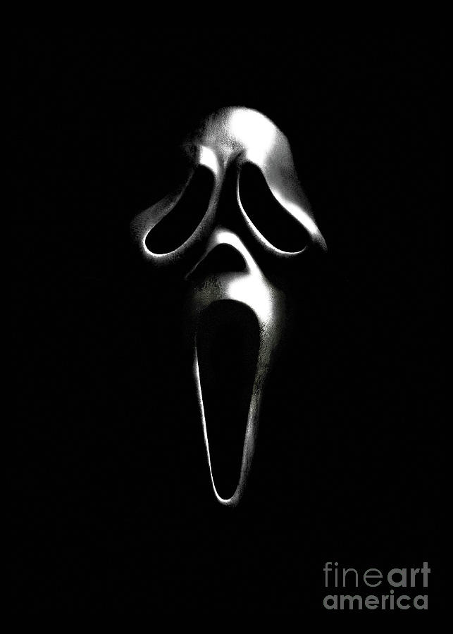 Ghostface - Scream Digital Art by Bo Kev - Fine Art America
