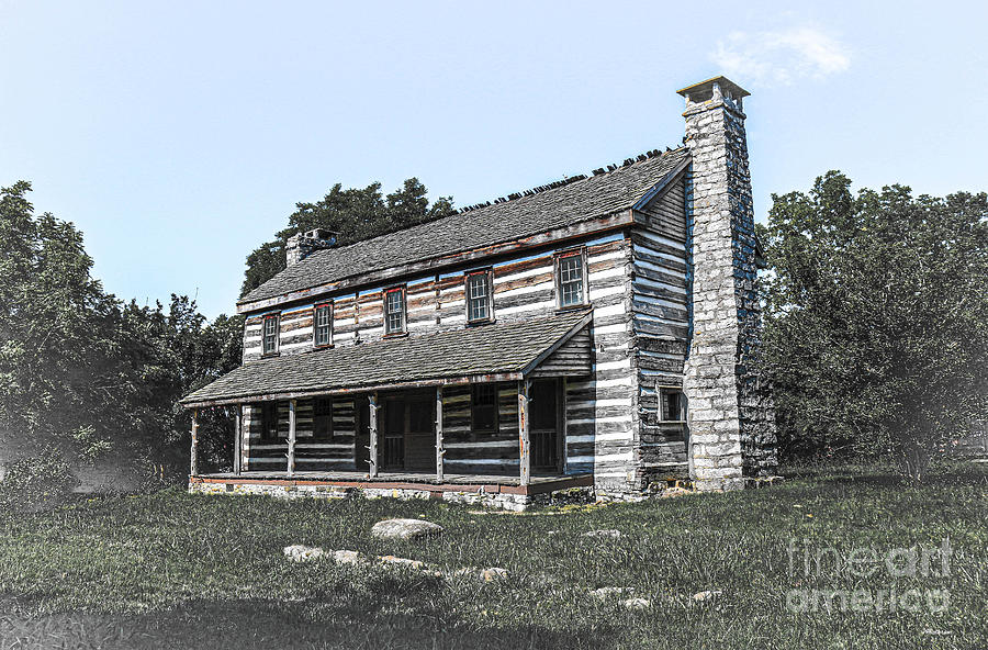 Ghostly Browns Tavern Photograph by Veronica Batterson