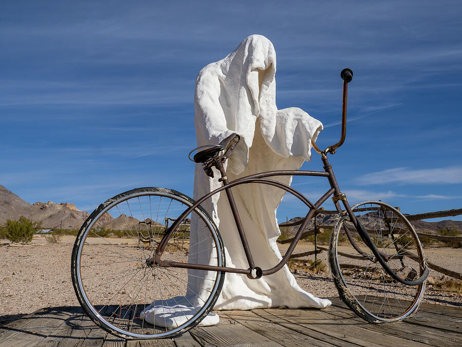 Ghosts Dont Need Pedals Photograph by Joe Schofield
