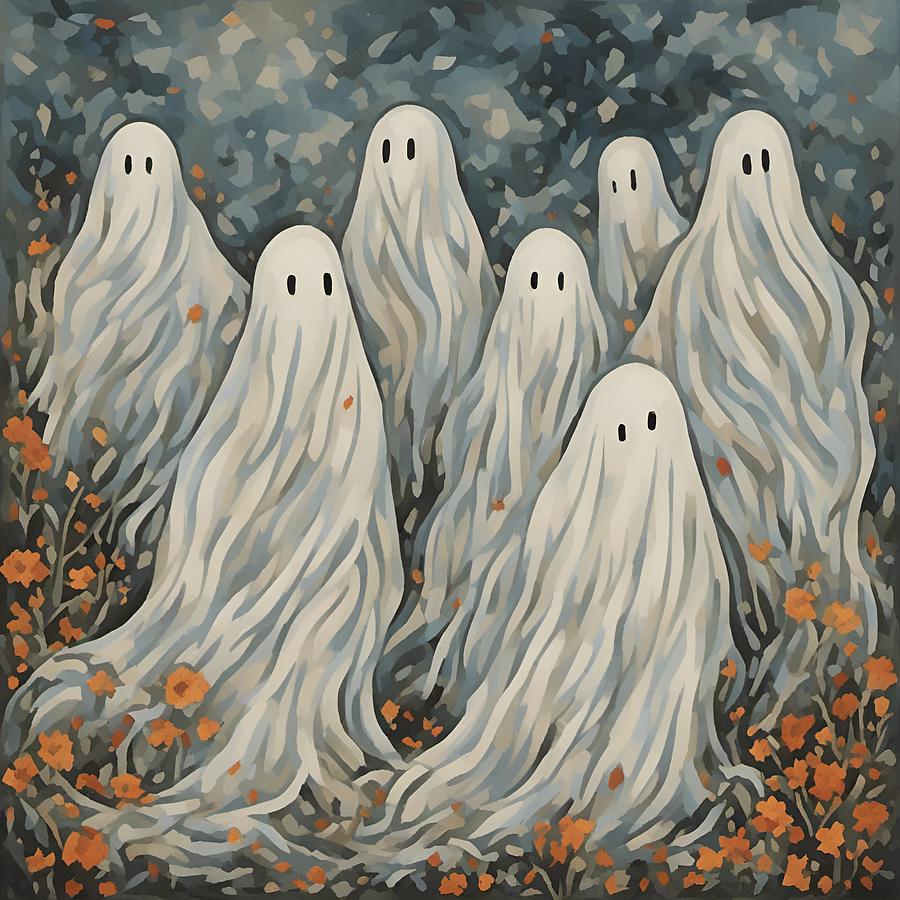 Ghosts Digital Art By Kristen O'sullivan - Fine Art America