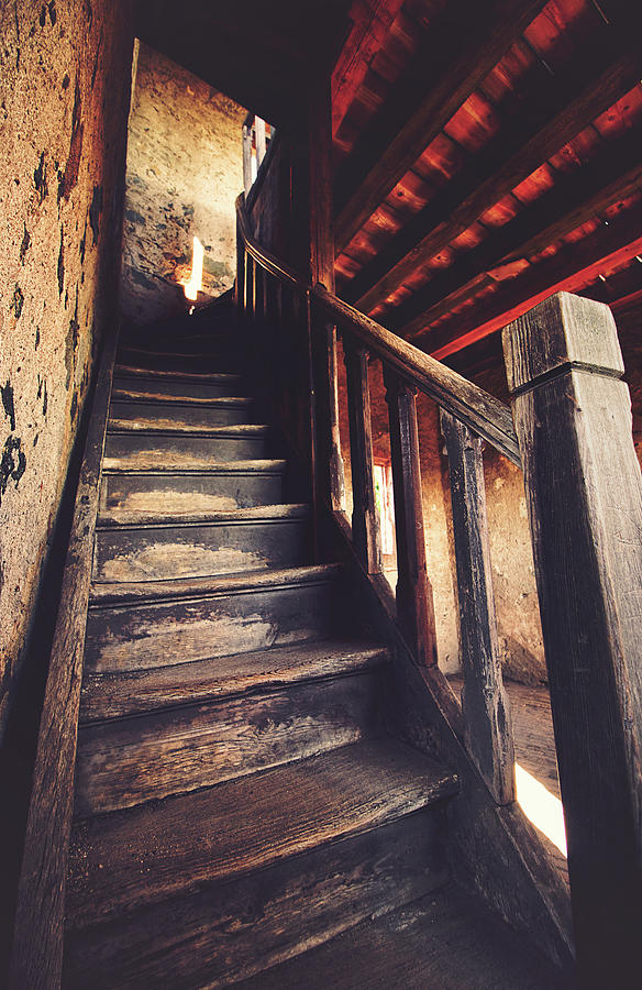 Ghosts Of The Old Staircase Photograph by Iryna Goodall
