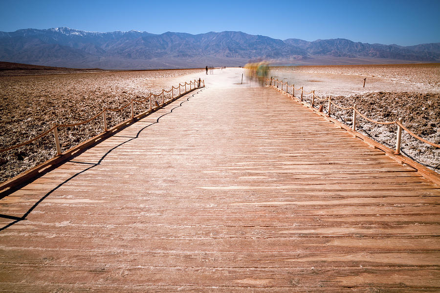 Ghosts on the Badwater Basin Boardwalk Photograph by Spencer McDonald