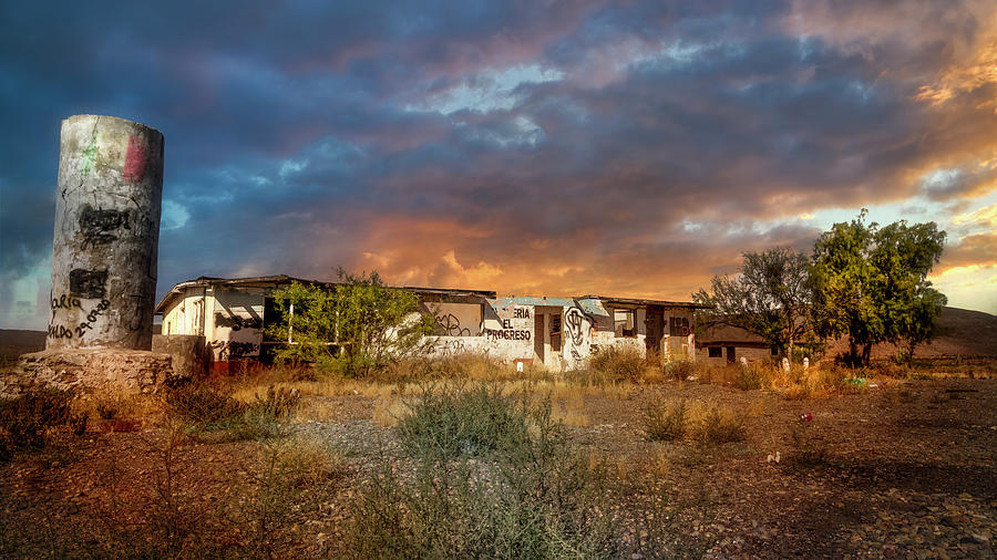Ghosts Upon the Road - Birreria El Progreso Photograph by Micah Offman Ghosts Upon the Road - Birreria El Progreso Photograph by Micah Offman