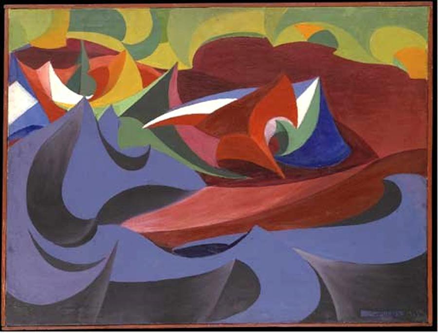 Giacomo Balla Paintings september 20 demonstration 1915 Digital Art by ...