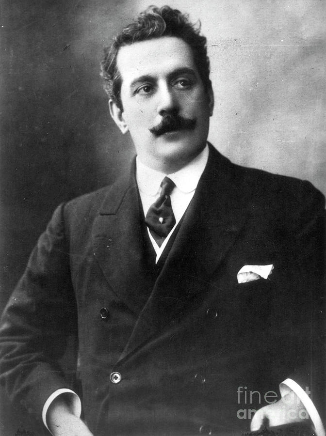 Giacomo Puccini Photograph by Granger