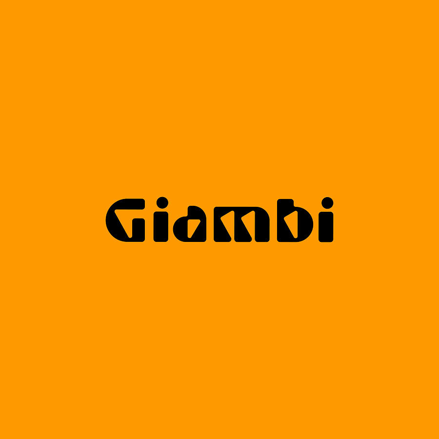 Giambi #Giambi Digital Art by TintoDesigns
