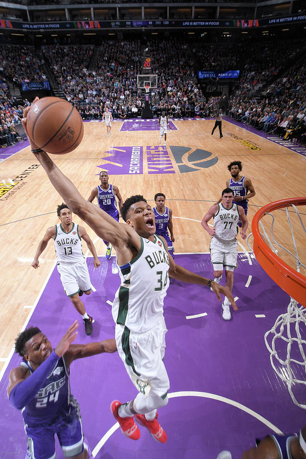 Giannis Antetokounmpo Photograph by Rocky Widner