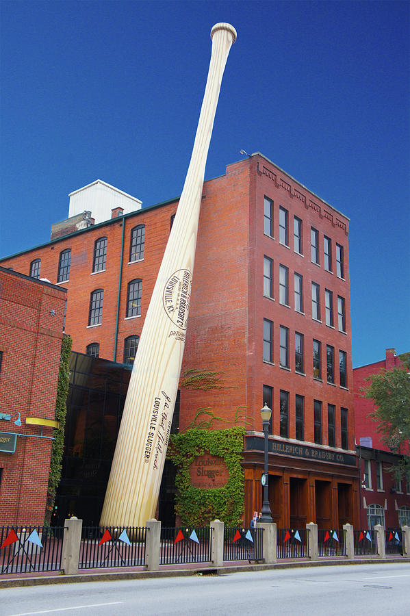 Giant Baseball Bat, Louisville, Kentucky Photograph by La Moon Art