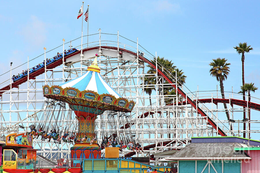 Giant Dipper At The Santa Cruz Beach Boardwalk California 5D23719 ...