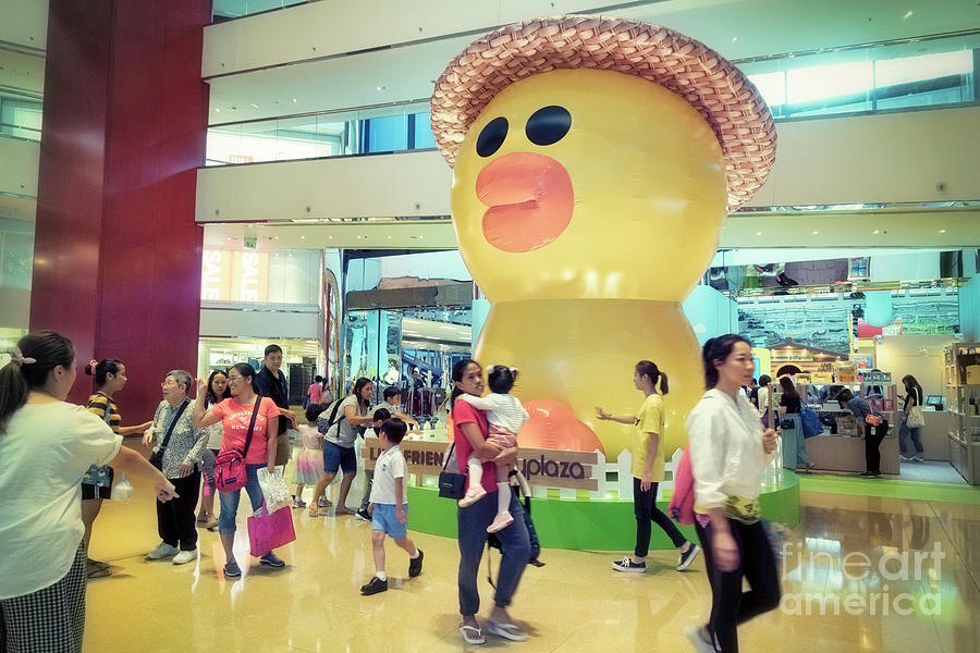 Giant Mall Duck Photograph by Davy Cheng