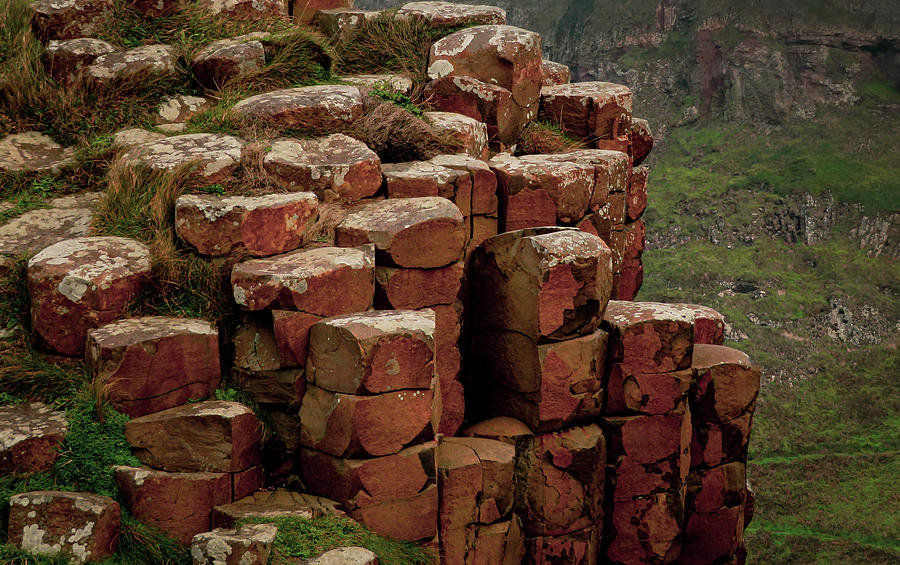 Giants Causeway Photograph by Vicky Edgerly