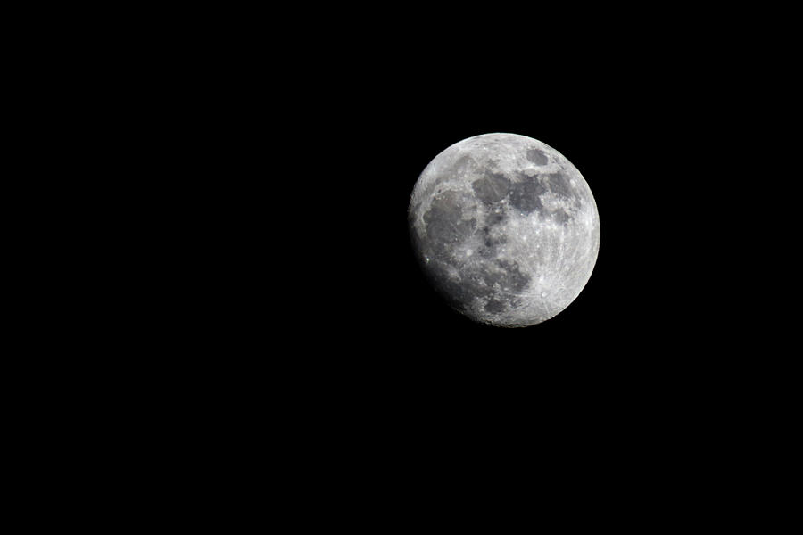 Gibbous Moon Photograph by Quiet Space Photo Studio LLC - Fine Art America