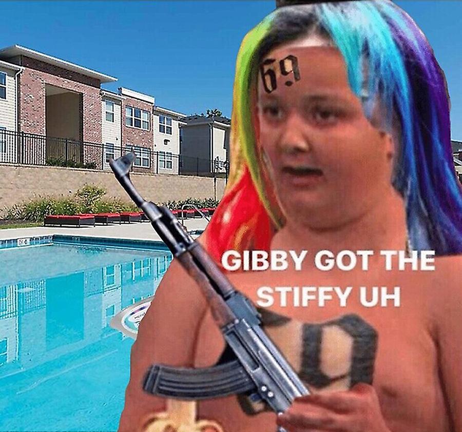 Gibby Sniper meme Poster Poster Gibby Sniper meme Digital Art by ...