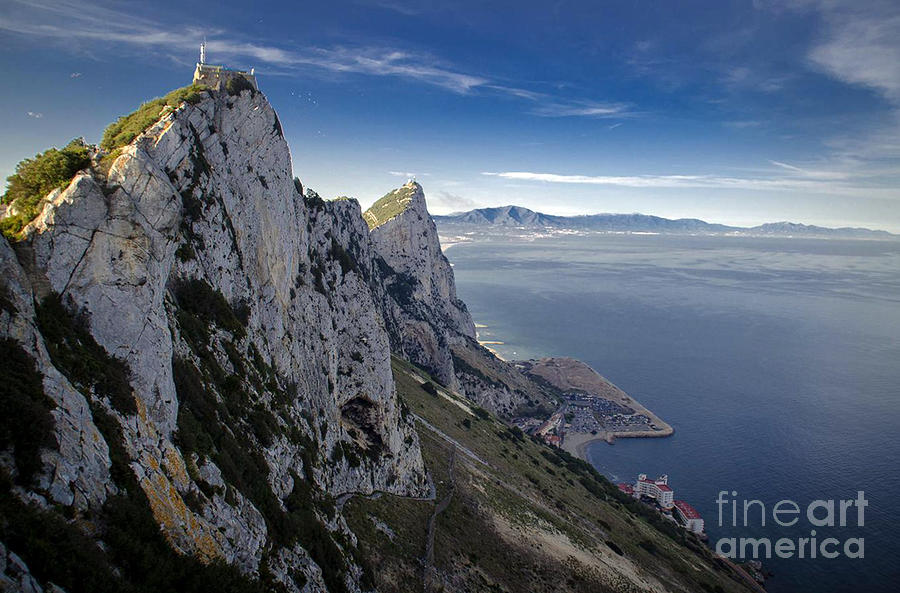 Gibraltar Photograph by Alan Riches