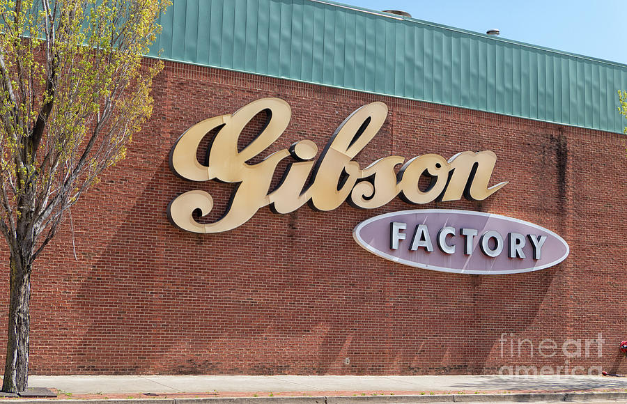 Gibson guitar factory Memphis Photograph by Patricia Hofmeester
