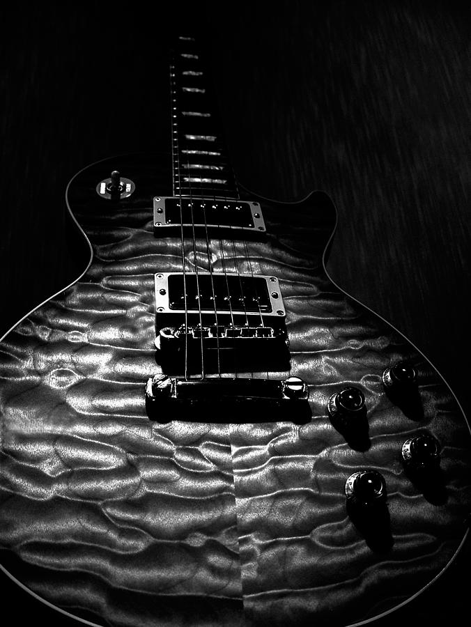 Gibson Les Paul Quilt Top Photograph by Guitarwacky Fine Art