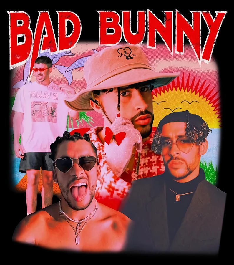 Bad Bunny Tour Shirt, Un Verano Sin Ti Merch, Bad Bunny Concert Shirt ...