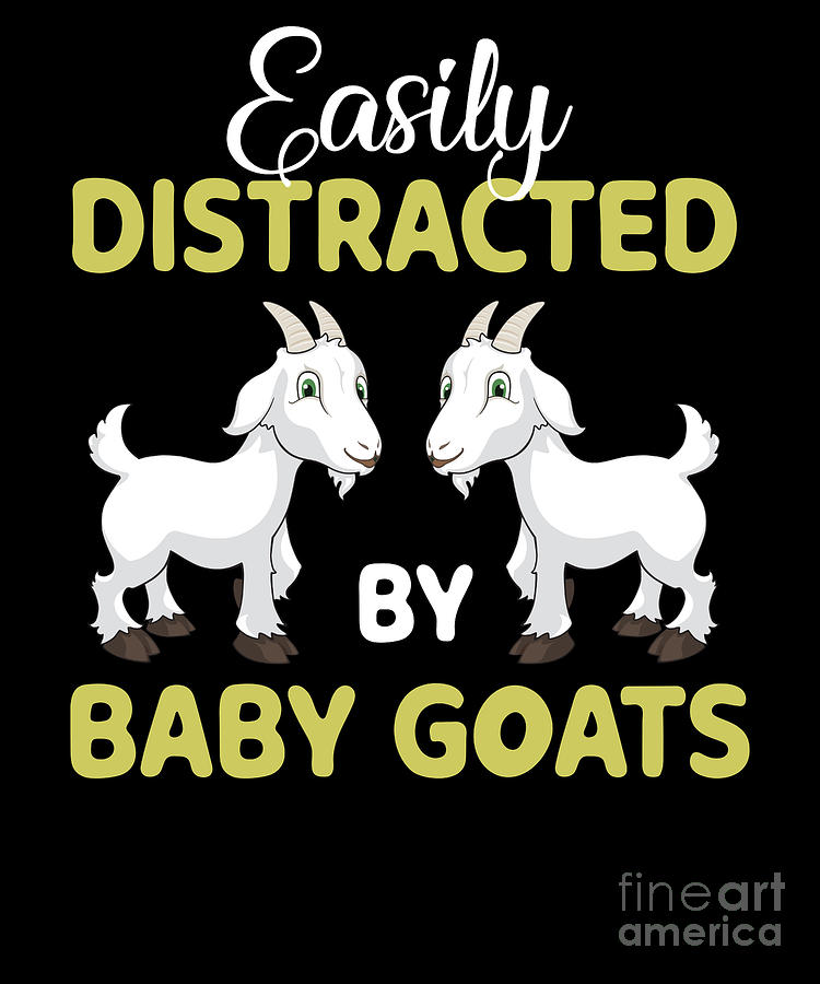 Goat Digital Art - Gift For Goat Lover by RaphaelArtDesign