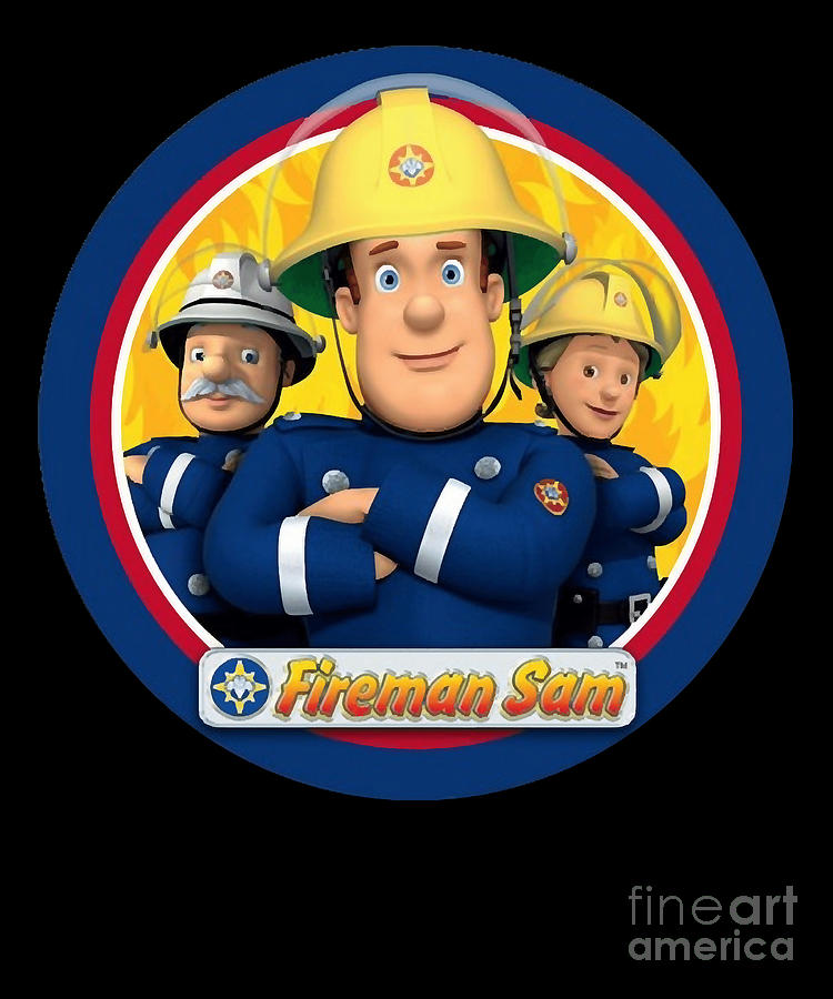 Gift For Men Fireman Children Cartoons Sam Awesome For Movie Fan