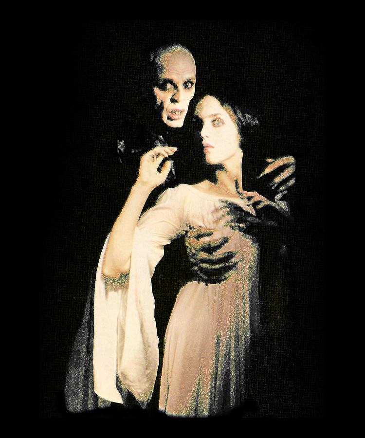 Gifts For Men Nosferatu 1979 Retro Wave Digital Art by Mellox | Fine ...