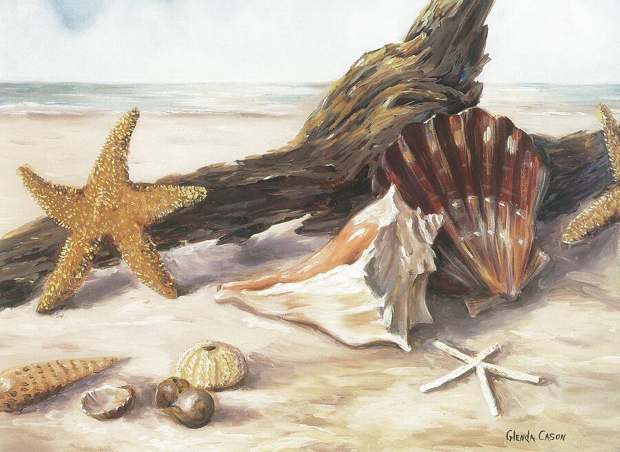 Gifts From the Sea Painting by Glenda Cason
