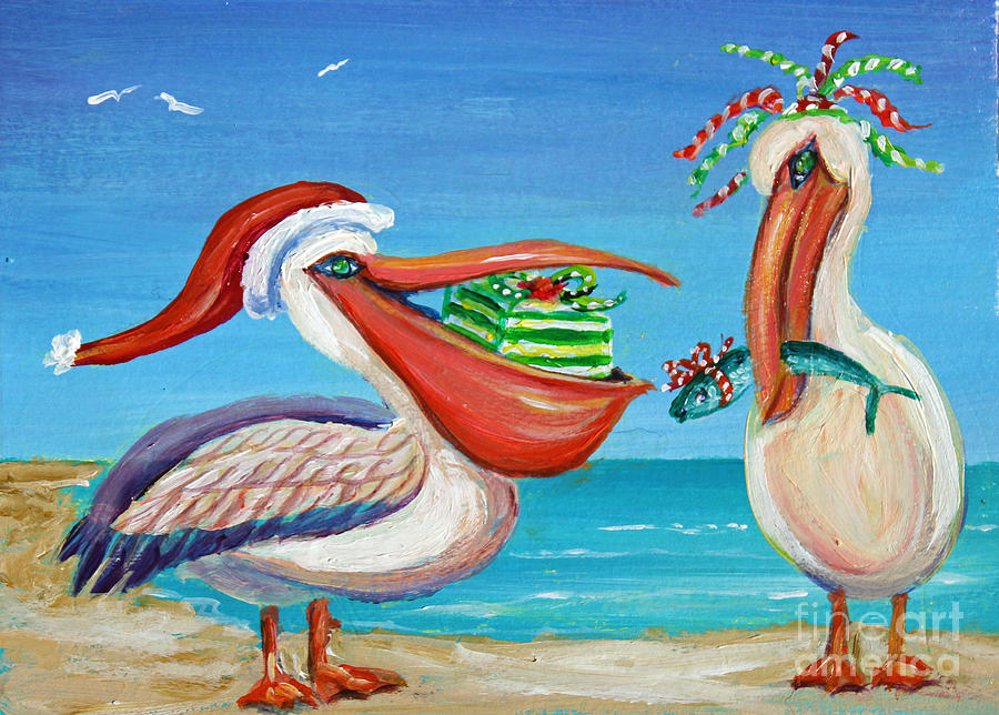 Gifts From the Sea Painting by Li Newton