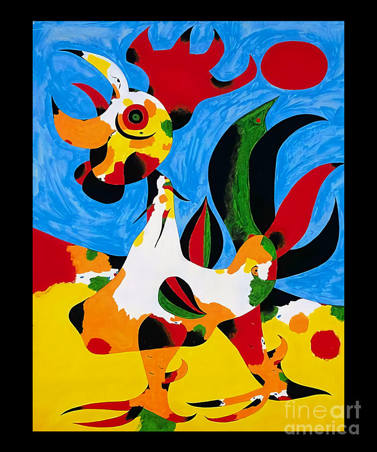 Gifts Men Joan Arts Miro Birthday Painting by Artwork Lucky | Fine Art