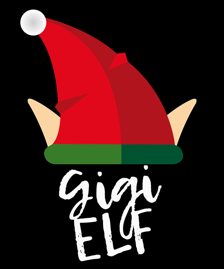 Gigi Elf Christmas Costume Digital Art by Flippin Sweet Gear