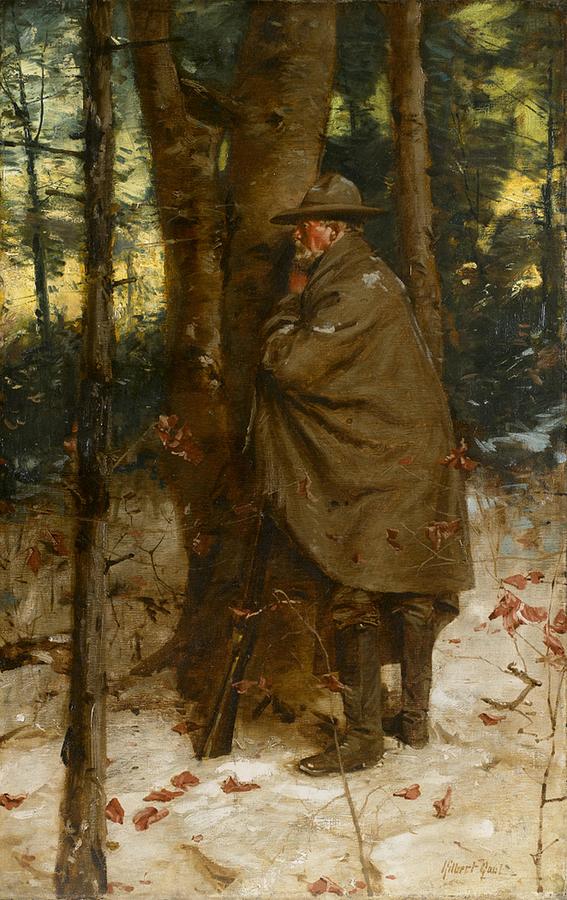 Gilbert Gaul - The Picket Painting by Les Classics