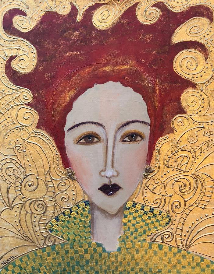 Gilded Anne Painting by Sylvia Gortz - Fine Art America