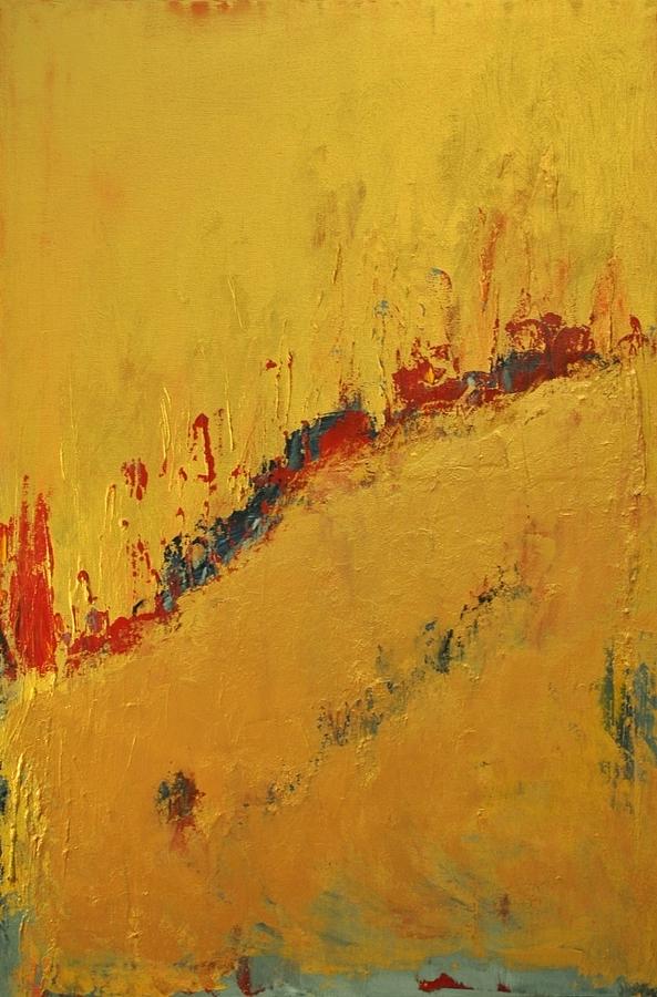 Abstract Painting - Gilded by Leana Gadbois-Sills
