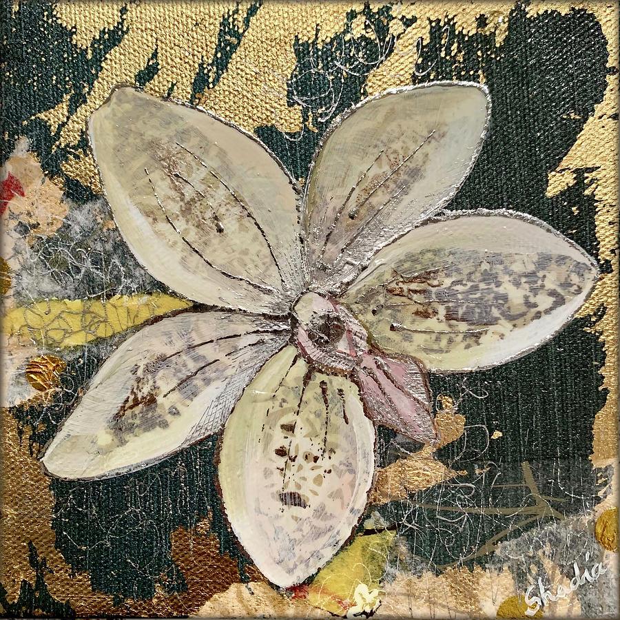 Gilded Orchid IIi Painting