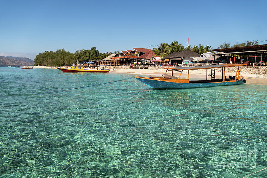 Gili Meno beach and island in Indonesia Photograph by Didier Marti ...