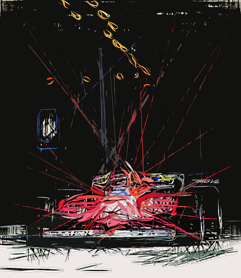 Gilles Alive Painting by Tano V-Dodici ArtAutomobile