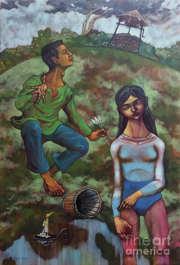 Gillian and Jacob Painting by Paul Hilario Gillian and Jacob Painting by Paul Hilario