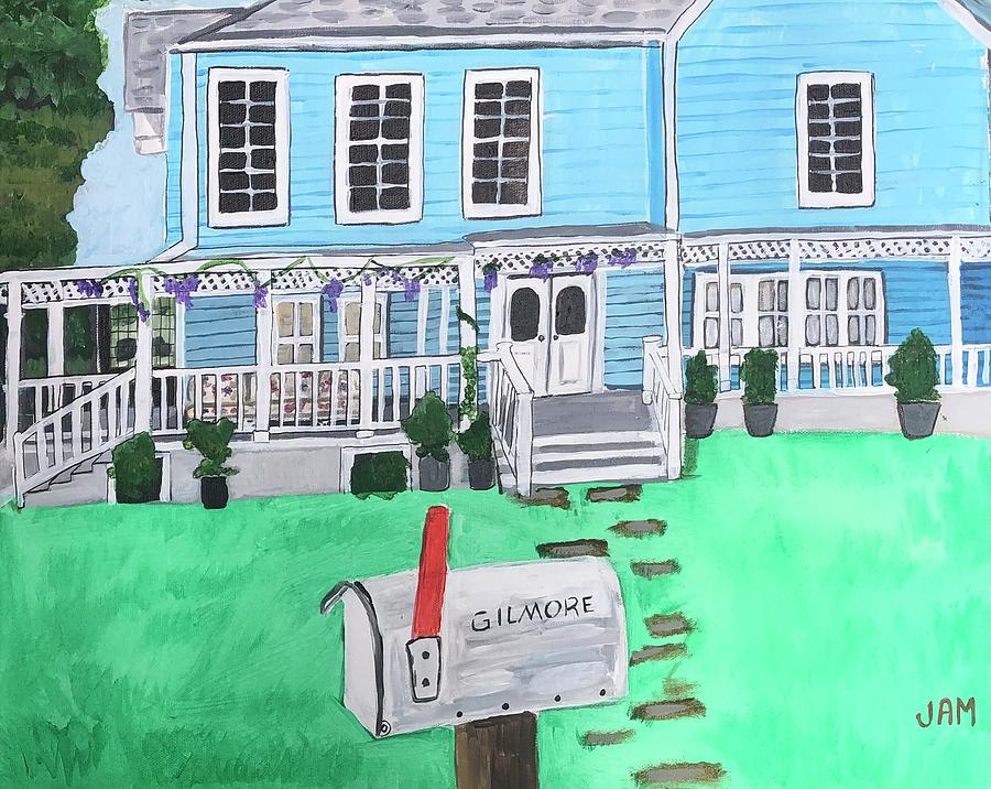 Gilmore Girls House Painting by Jam Art