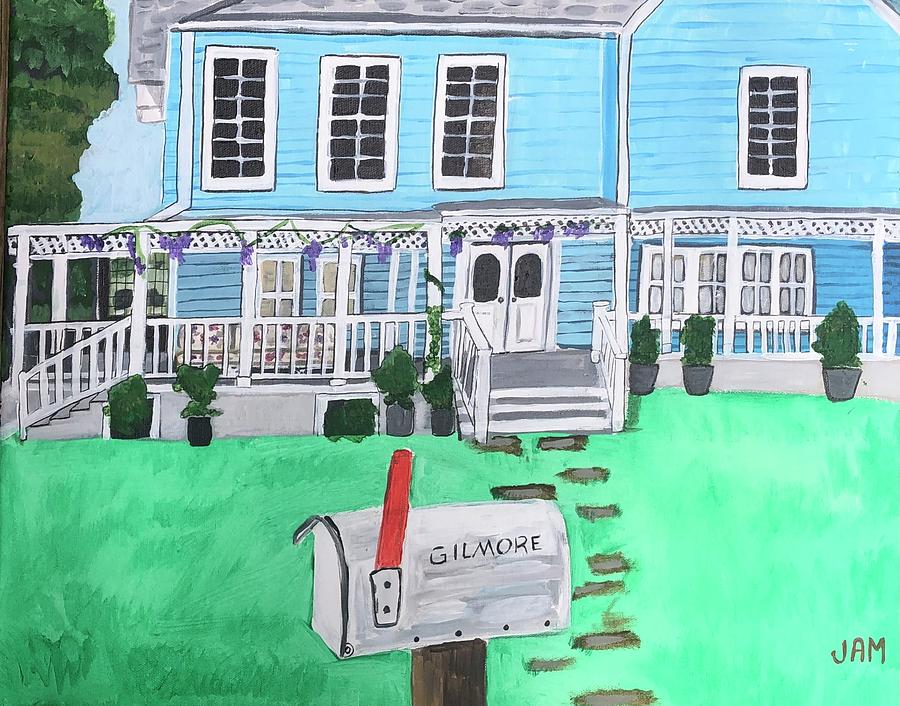 Gilmore Girls Lorelei Gilmores House Painting by Jam Art