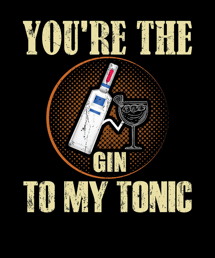 Gin Alcohol Cocktail Party Funny Quote Digital Art by Art with A - Pixels