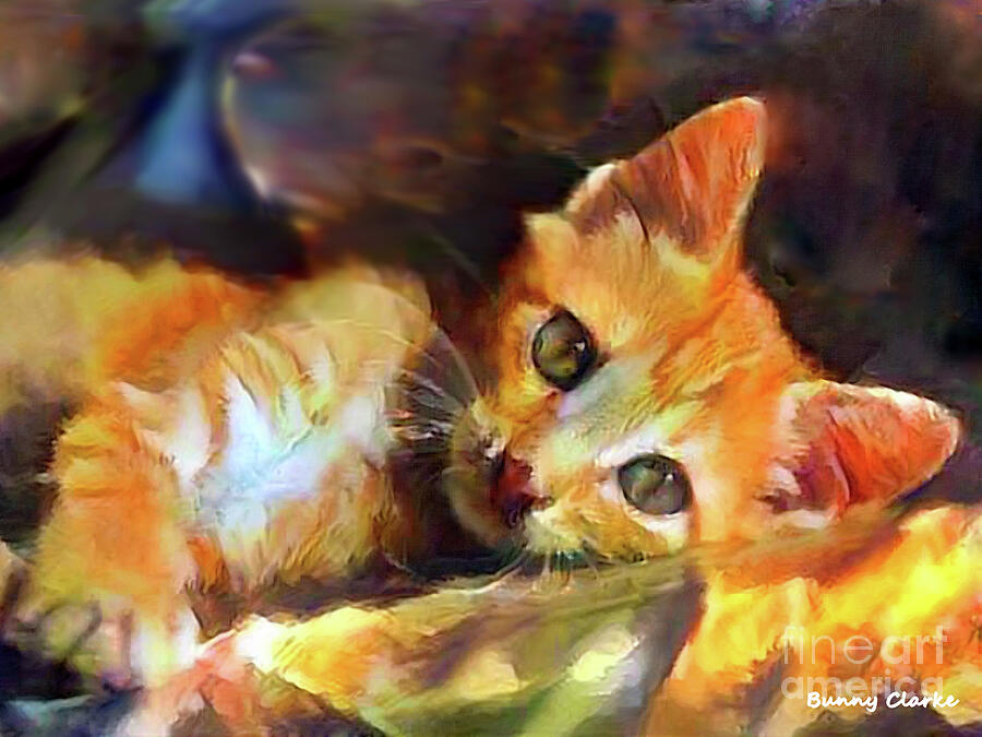 Ginger and Spice With Everything Nice Digital Art by Bunny Clarke