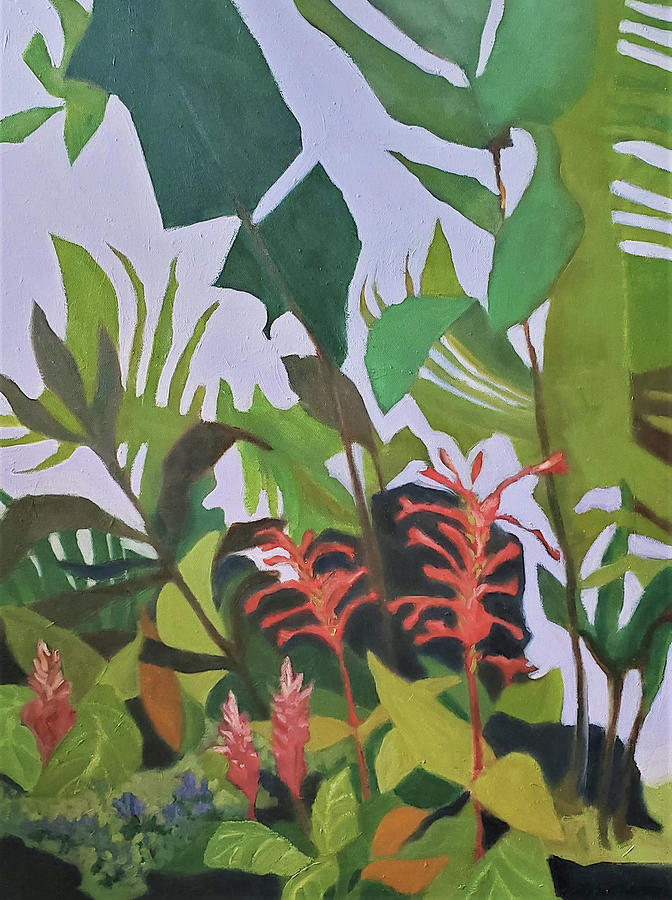 Tropical Spice Painting By Valerie Tucker