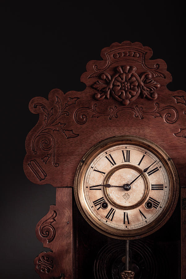 Gingerbread Clock no. 2 Photograph by Bruce Davis